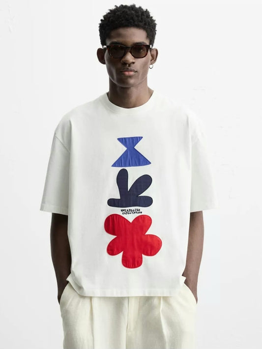 Zara Regular Fit Cotton T Shirt