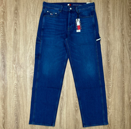 Tommy Hilfiger Relaxed Straight Fit Denim in Blue
