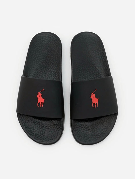 Polo Ralph Lauren Slides in Black