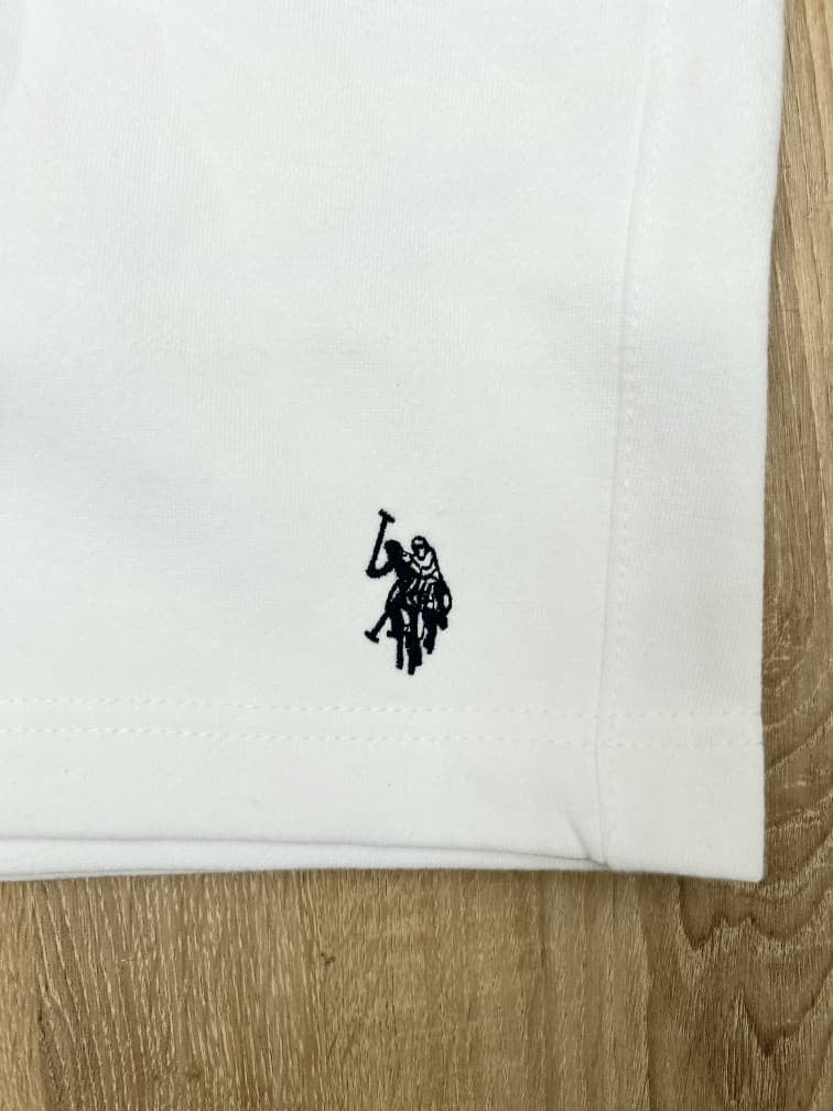 U S Polo Assn Shorts in White