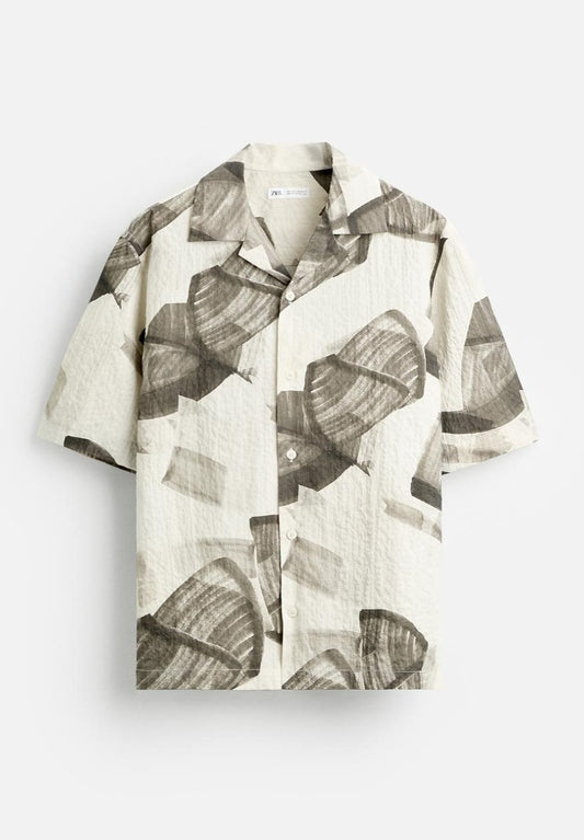 Zara Shirt in Geo Print