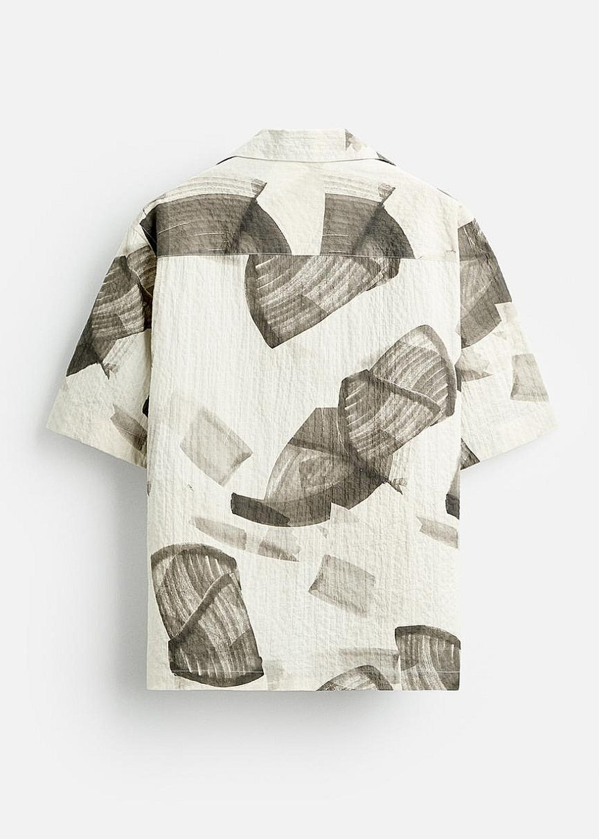 Zara Shirt in Geo Print