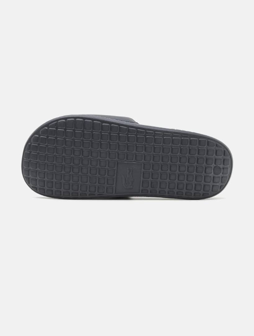 Lacoste slides in Navy