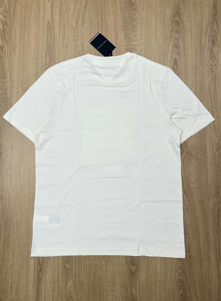 Tommy Hilfiger Sailing Boat T Shirt in Off White