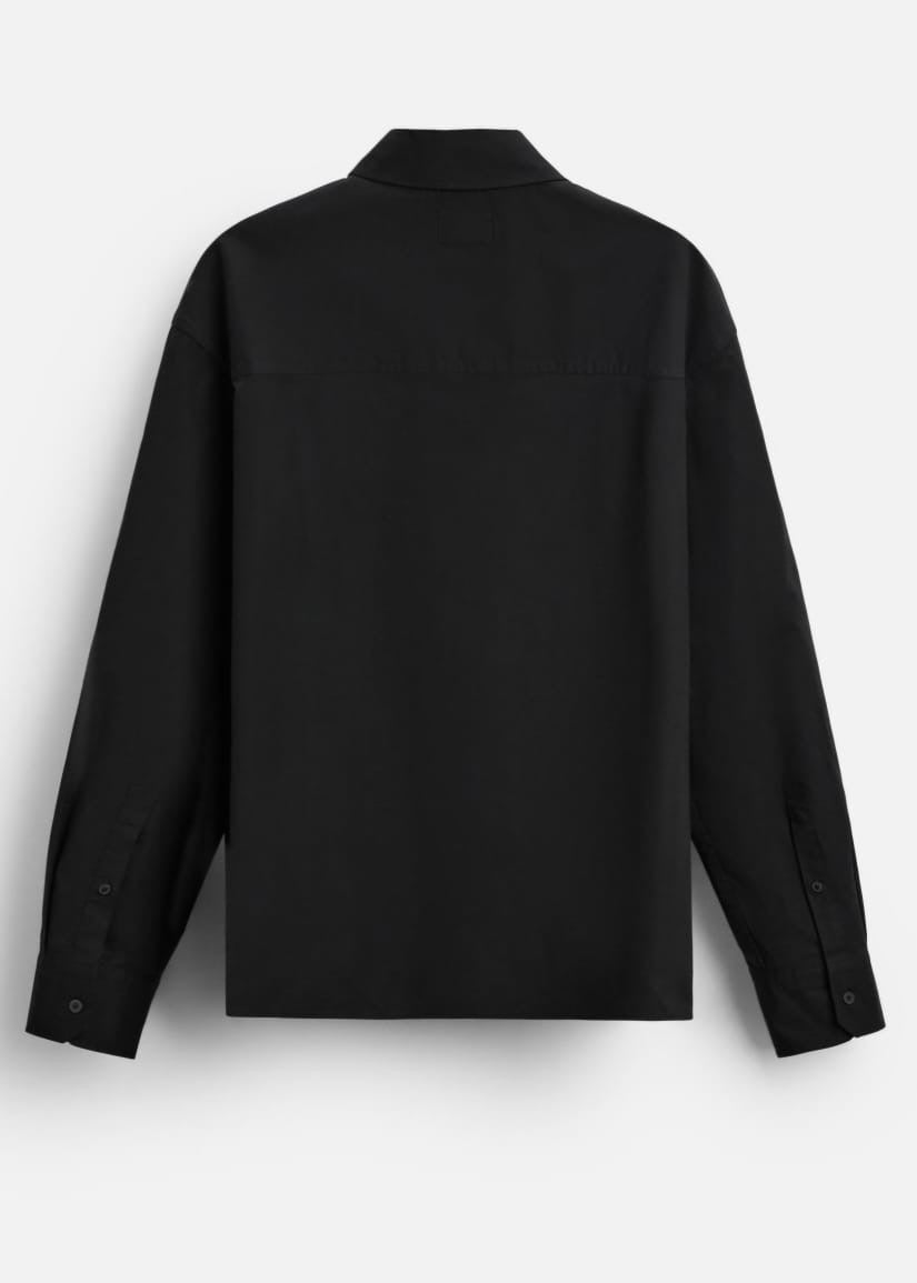 Zara Black Shirt With Pockets