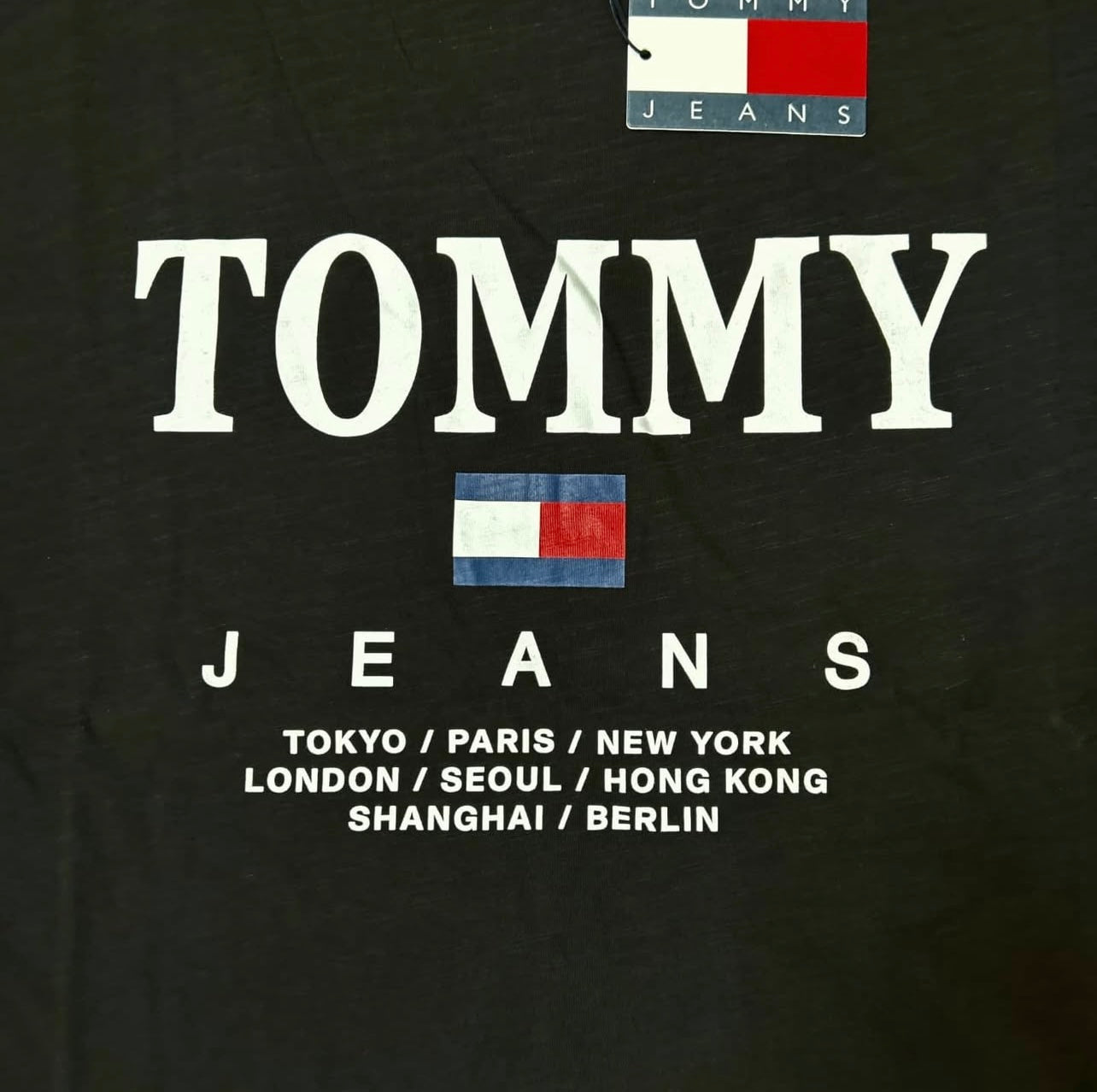 Tommy Hilfiger Black T Shirt