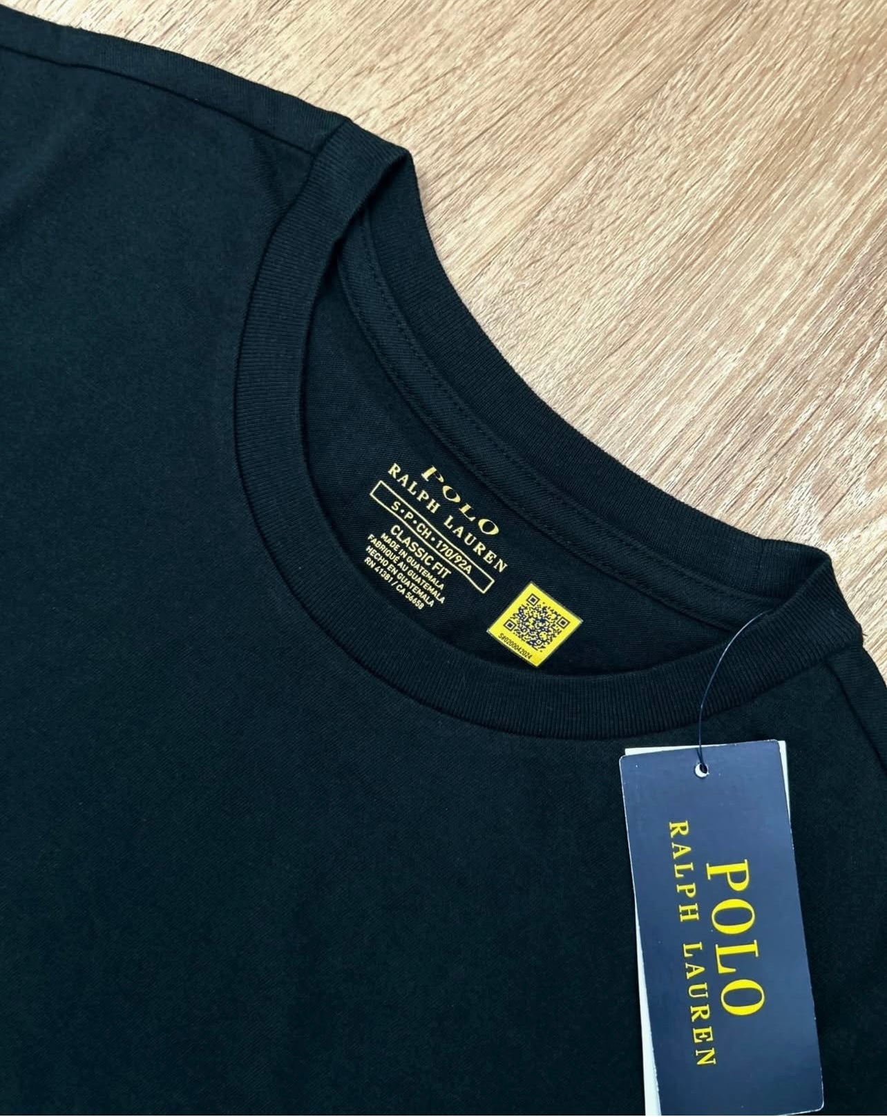Polo Ralph Lauren Black T Shirt With Pocket