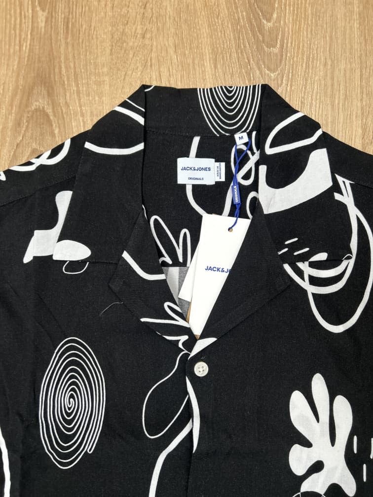 Jack & Jones Shirt in Black Pattern
