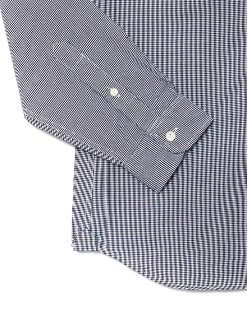 Lacoste Navy Gingham Check Shirt