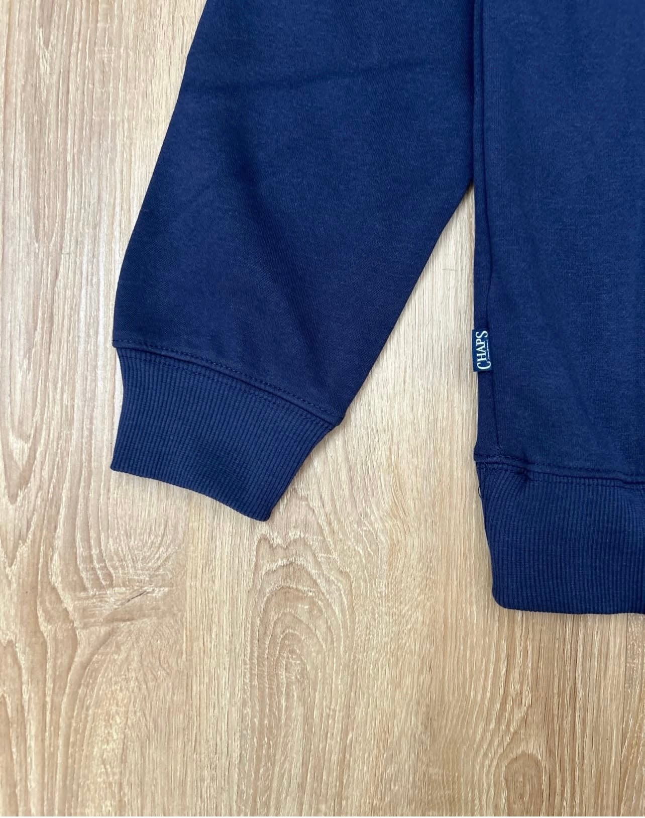 Chaps Regular Fit Sweatshirt in Navy