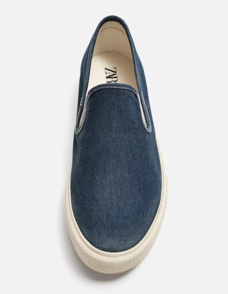 Zara Laceless Denim Pimsoles