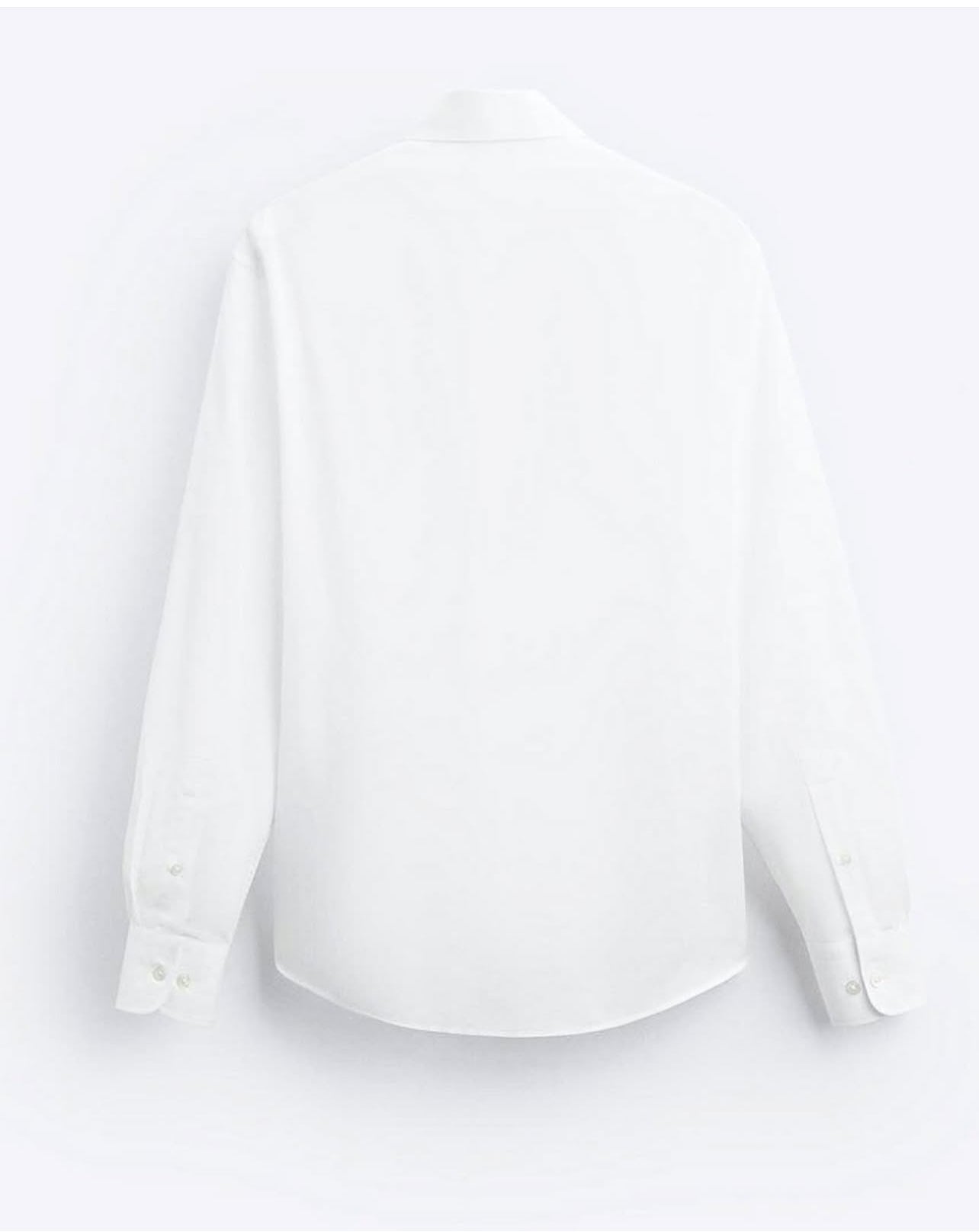 Zara Cotton Shirt in White