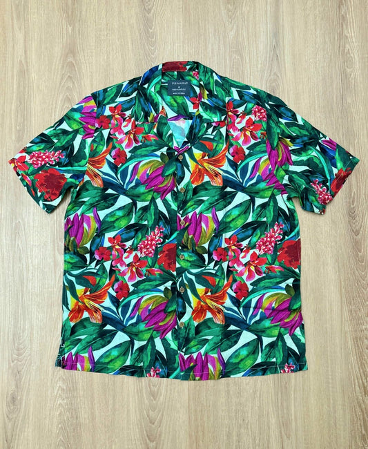 Primark Regular Fit Shirt in Pattern