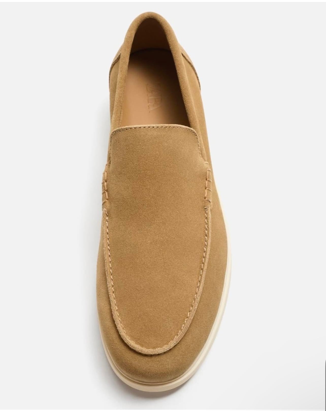 Zara Casual Leather Loafers