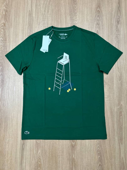 Lacoste Ultra Dry T Shirt in Green