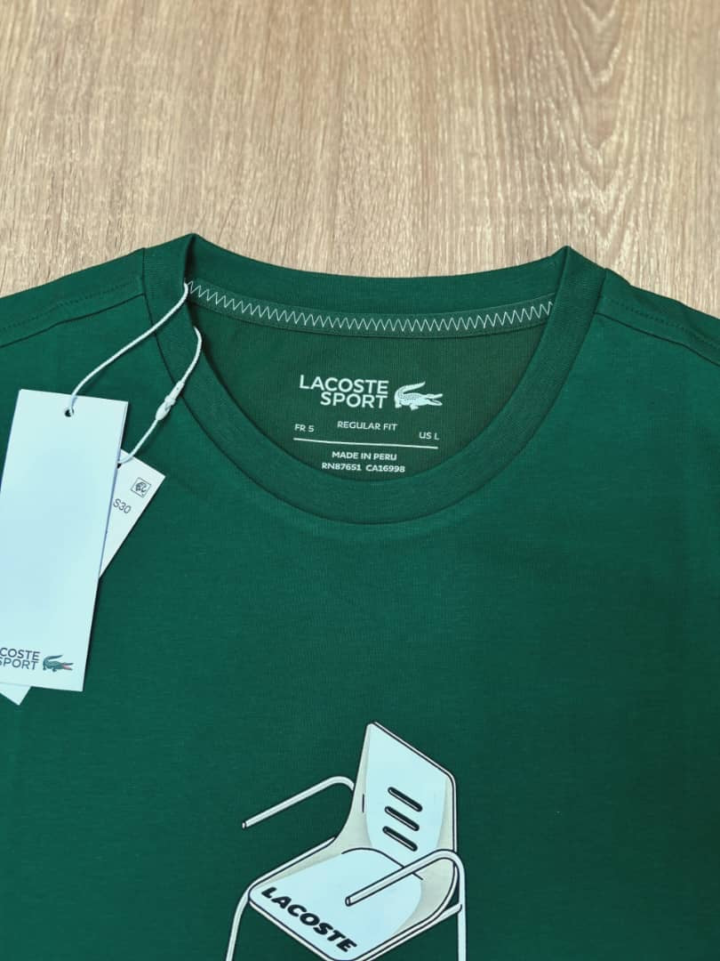 Lacoste Ultra Dry T Shirt in Green