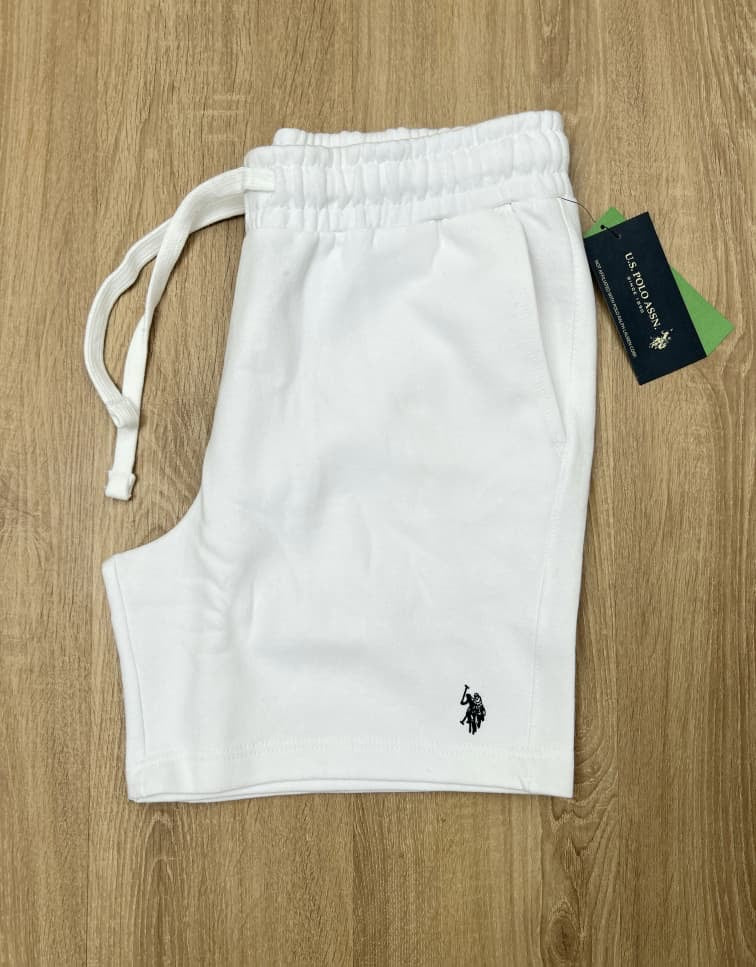 U S Polo Assn Shorts in White