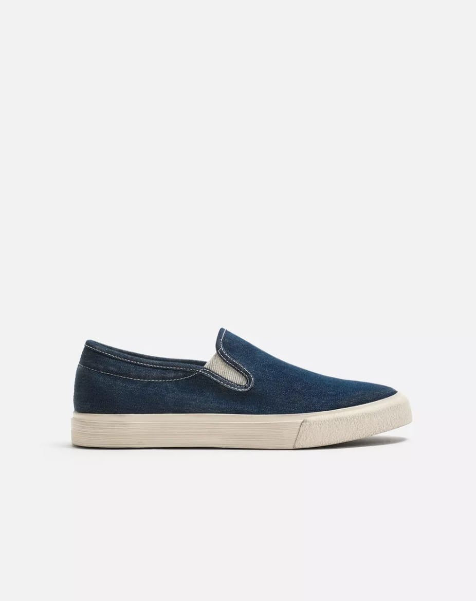 Zara Laceless Denim Pimsoles