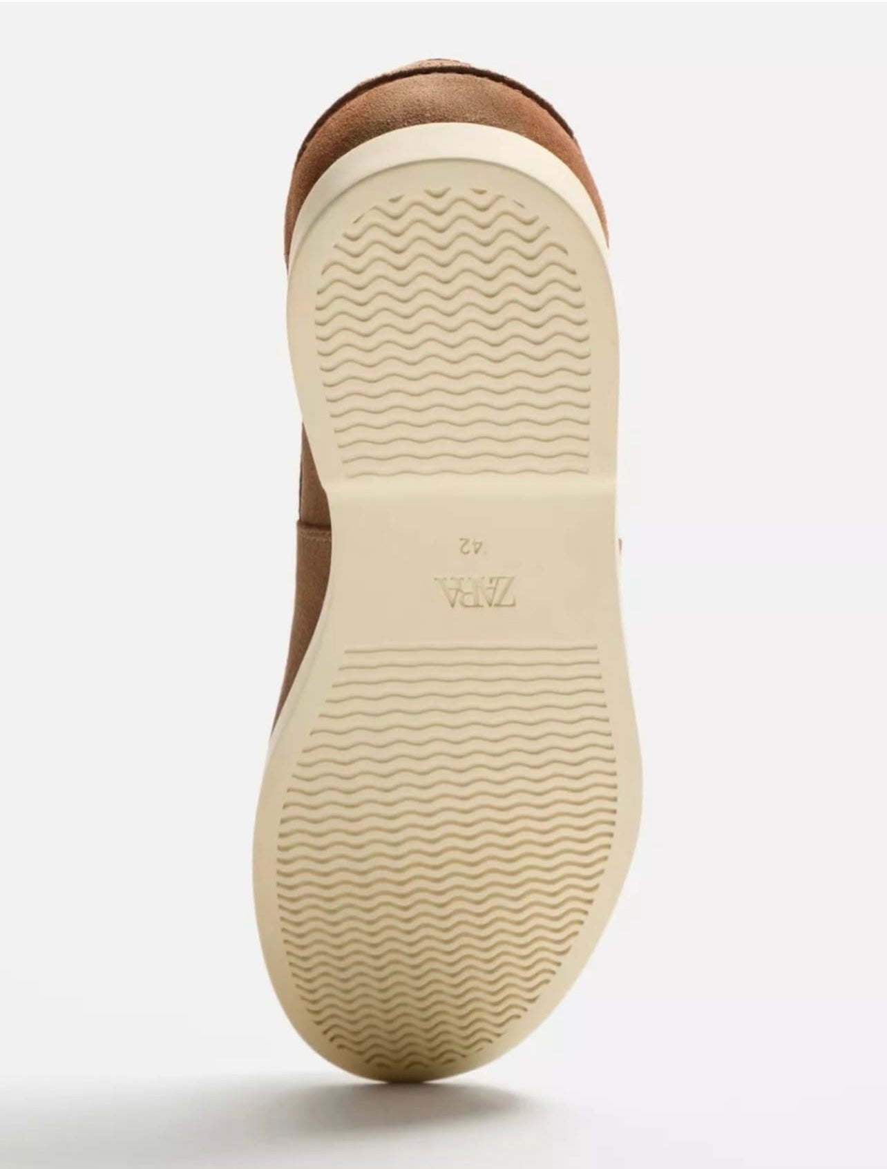 Zara Leather Loafers in Brown