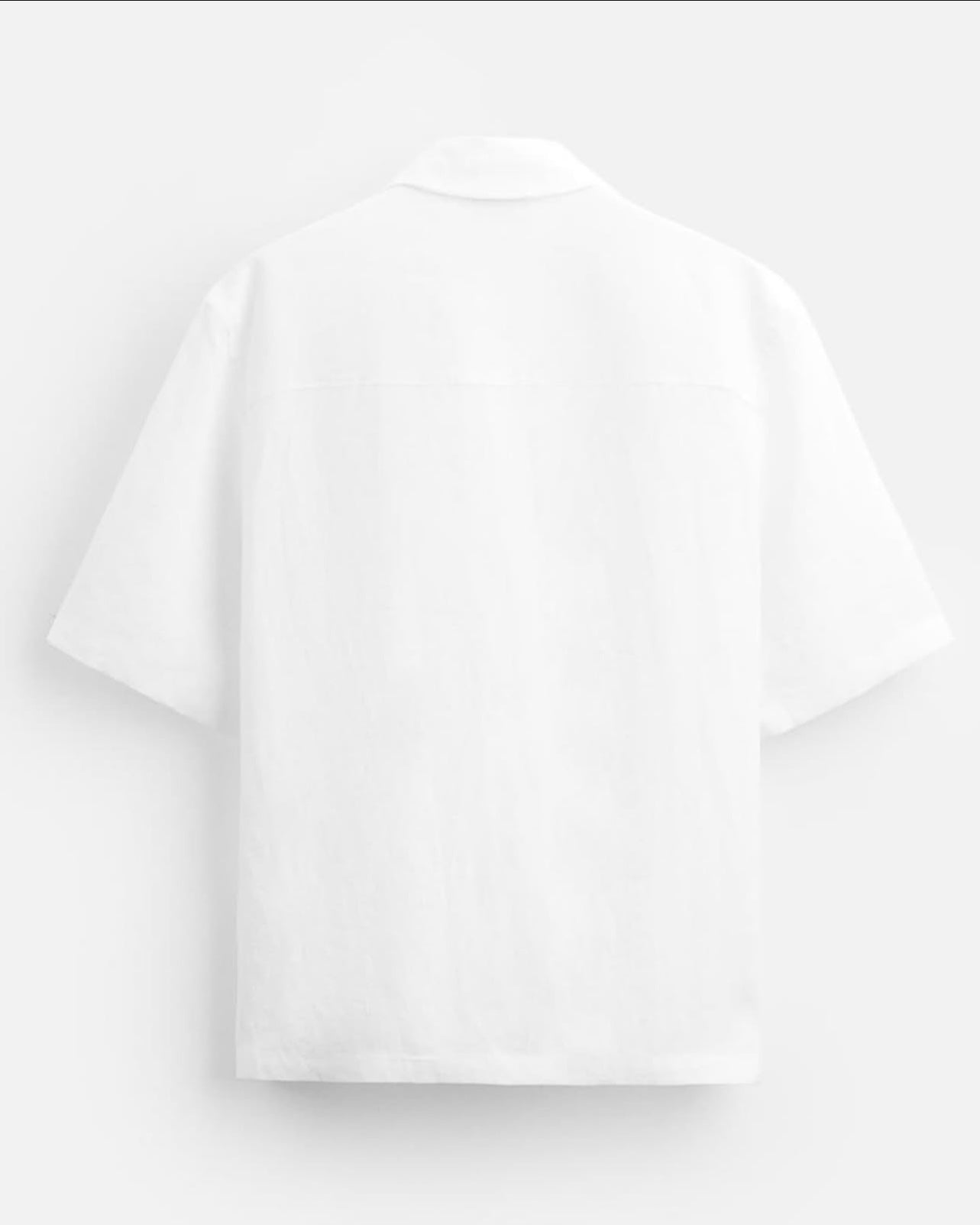 Zara Linen Shirt in White