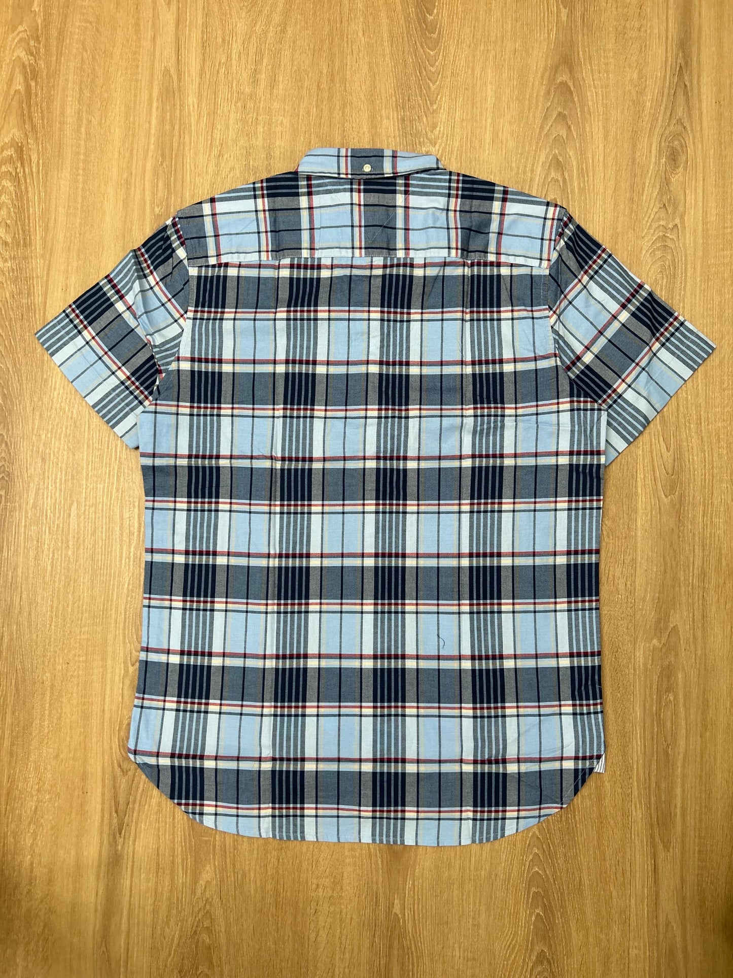 Tommy Hilfiger Short Sleeve Shirt in Blue Plaid
