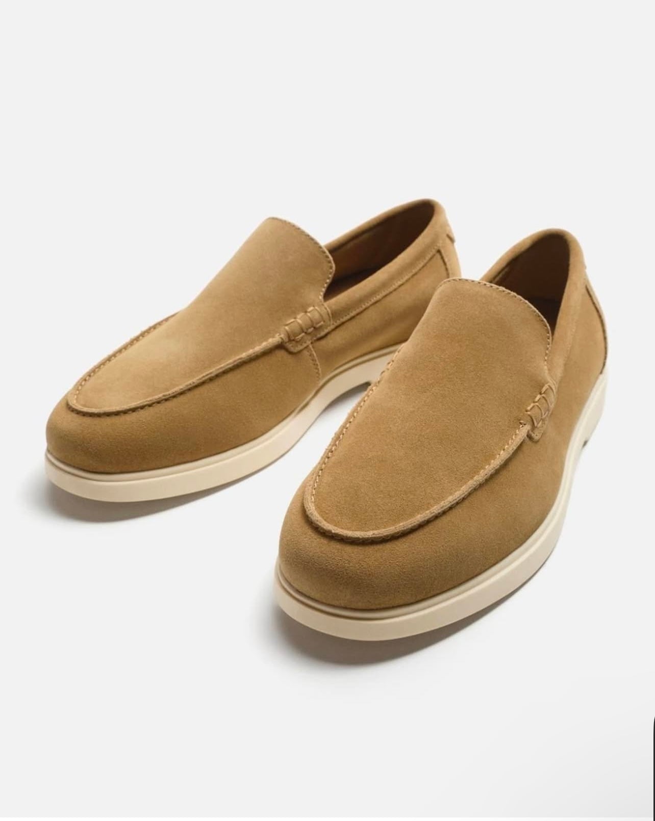 Zara Casual Leather Loafers