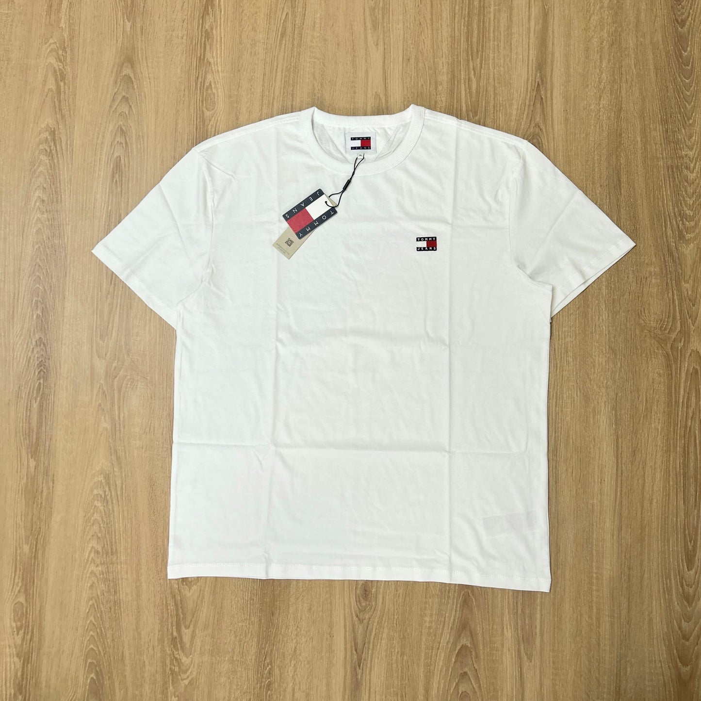 Tommy Hilfiger Regular Fit Cotton T Shirt in White
