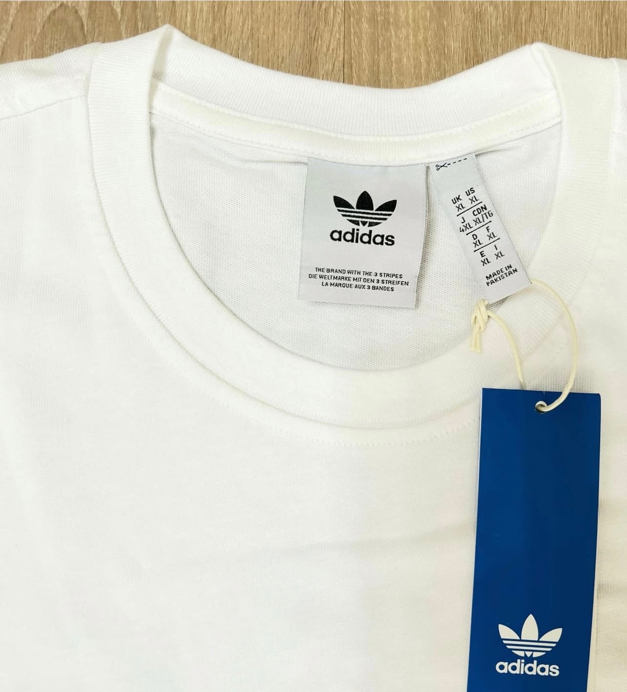 Adidas Oversized Fit White T Shirt