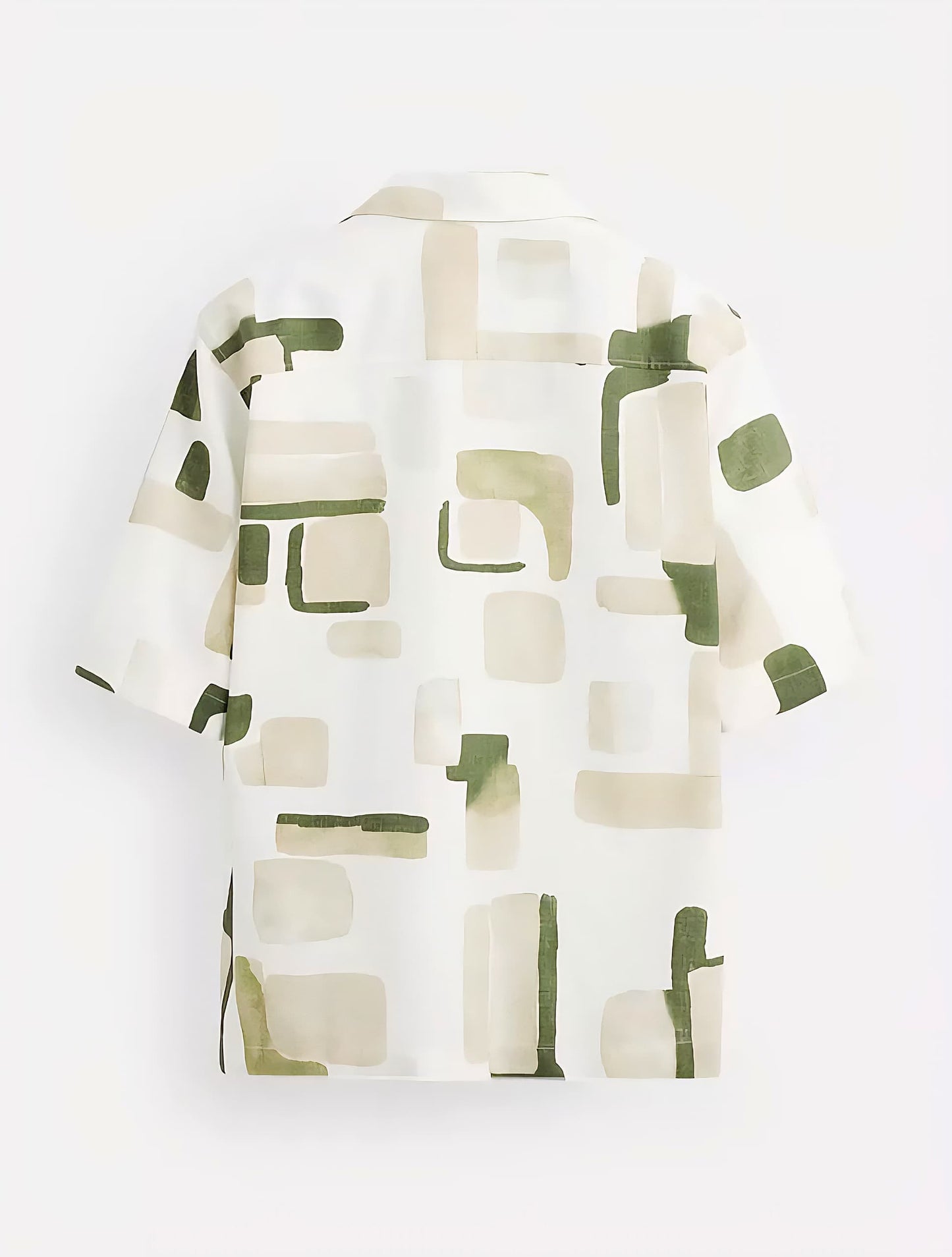 Zara Shirt in Green Pattern