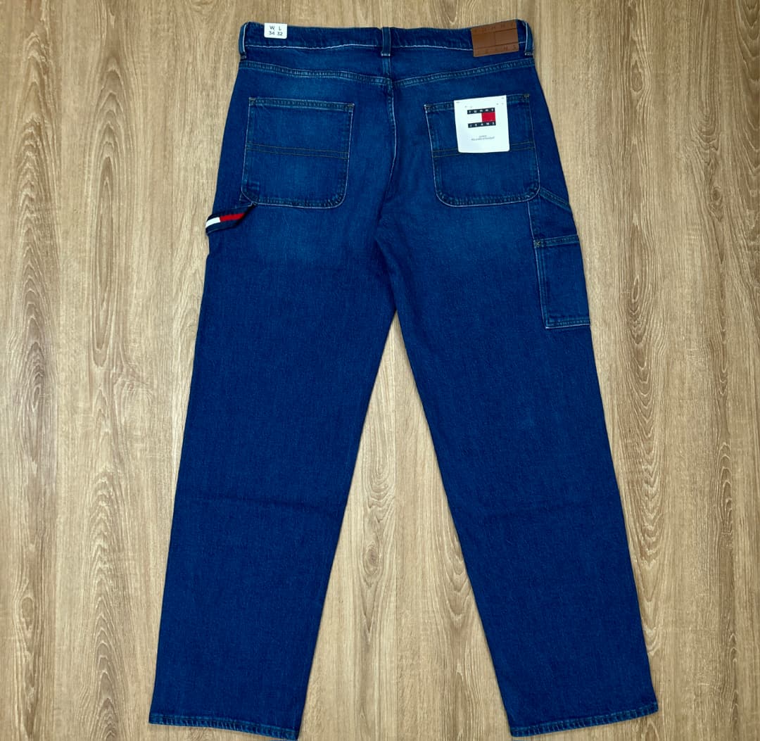 Tommy Hilfiger Relaxed Straight Fit Denim in Blue