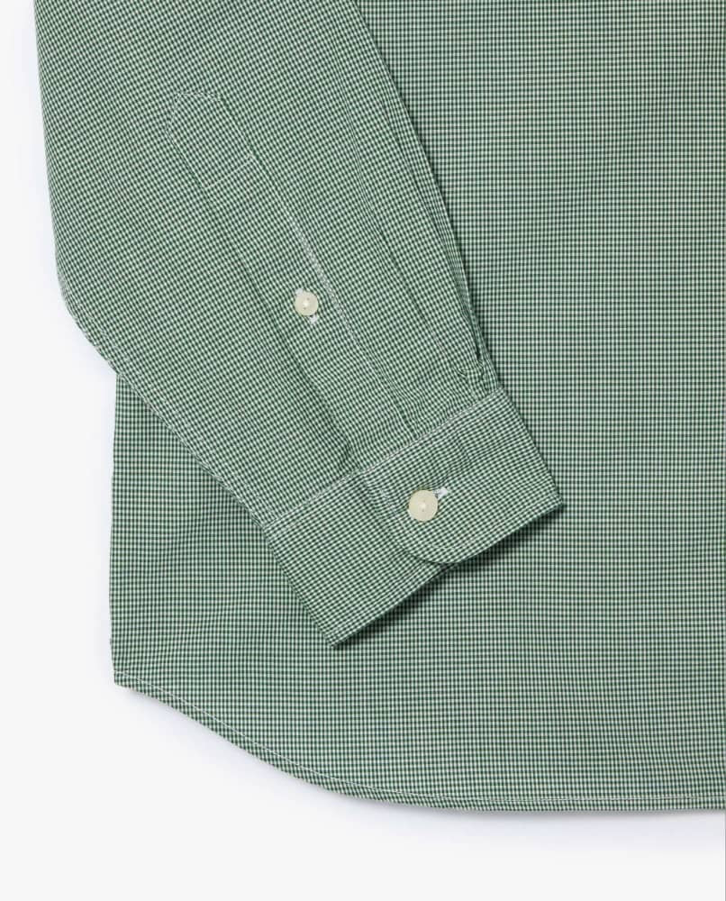 Lacoste Regular Fit Gingham Poplin Shirt