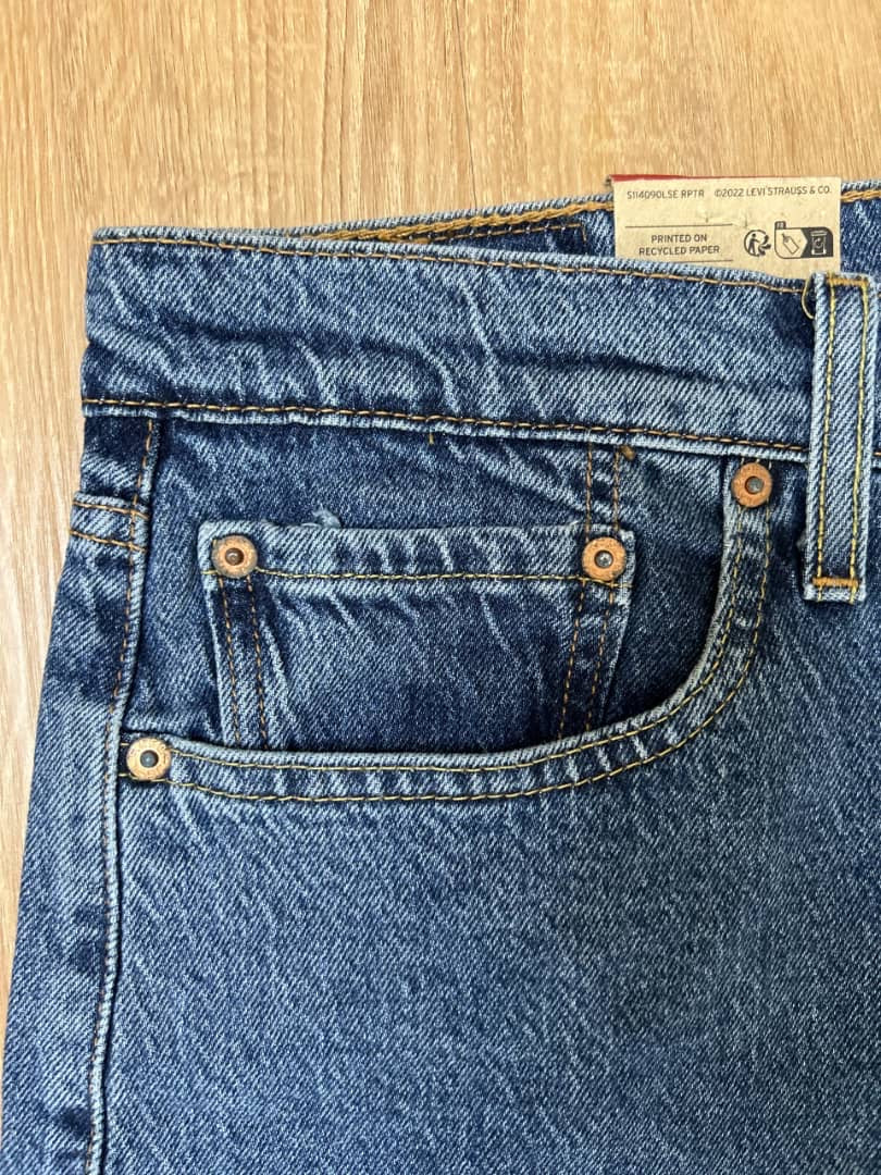 Levi’s Slim Fit Blue Denim (Hi-ball)