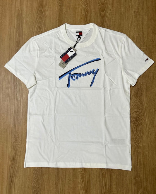 Tommy Hilfiger T Shirt in Off White