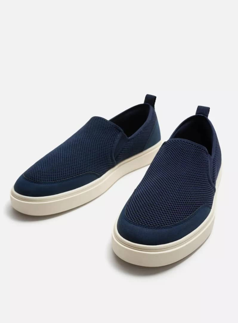 Zara Laceless Trainers