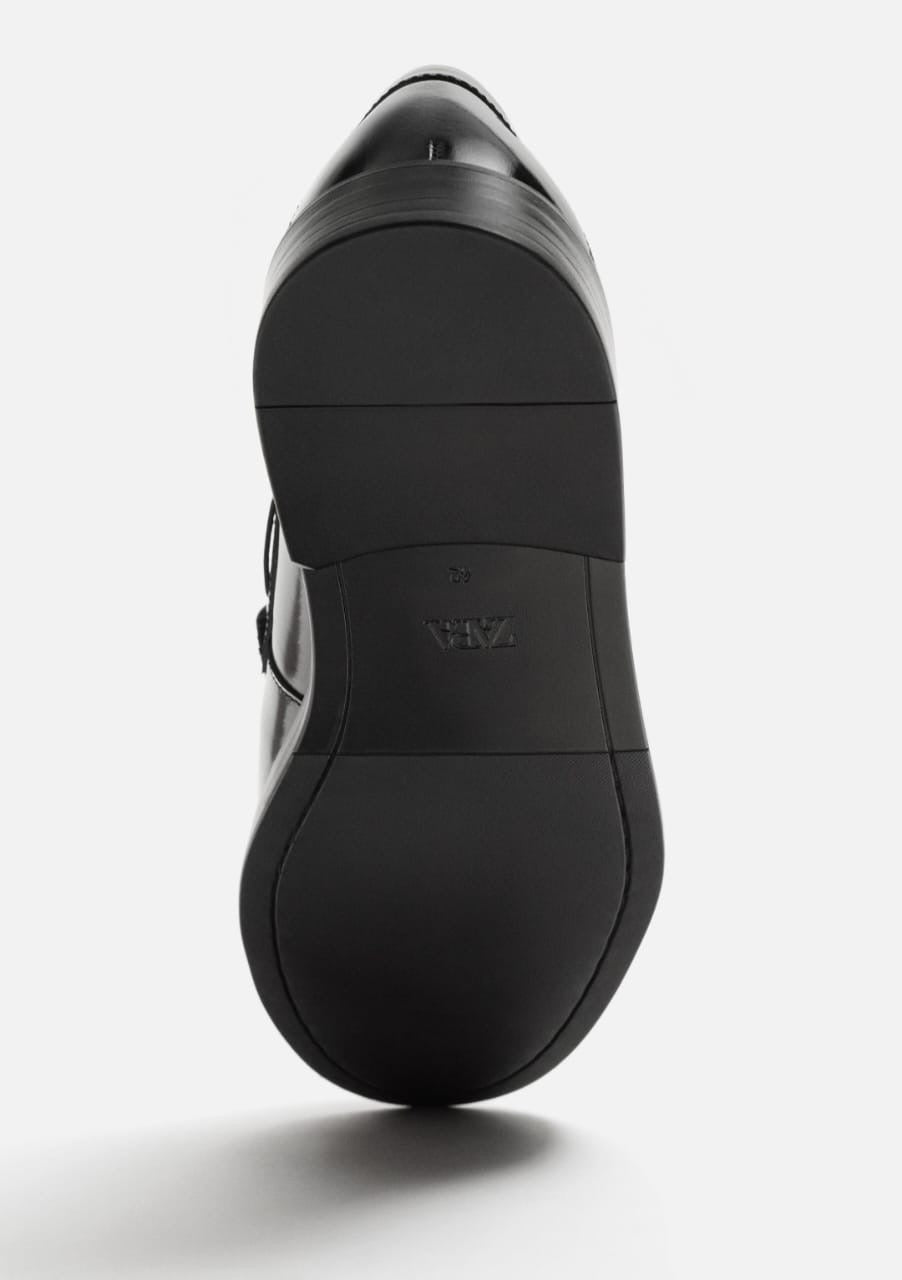 Zara Leather Tassel Loafers