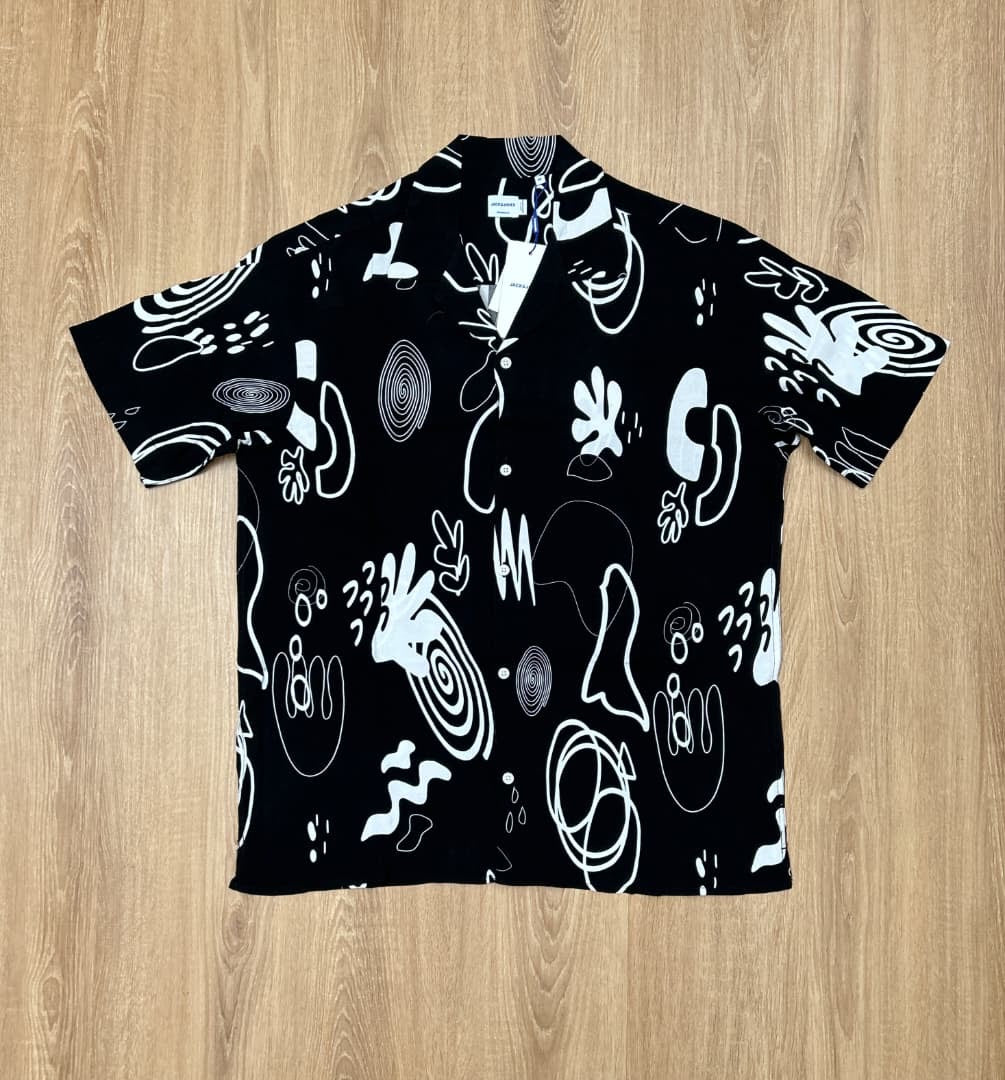 Jack & Jones Shirt in Black Pattern