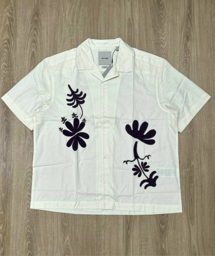 Only & Sons Loose Fit Shirt in Off- White