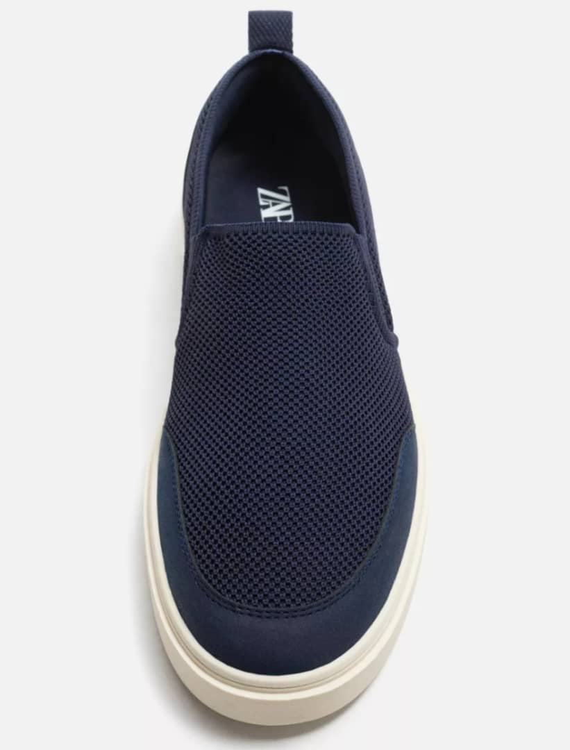 Zara Laceless Trainers