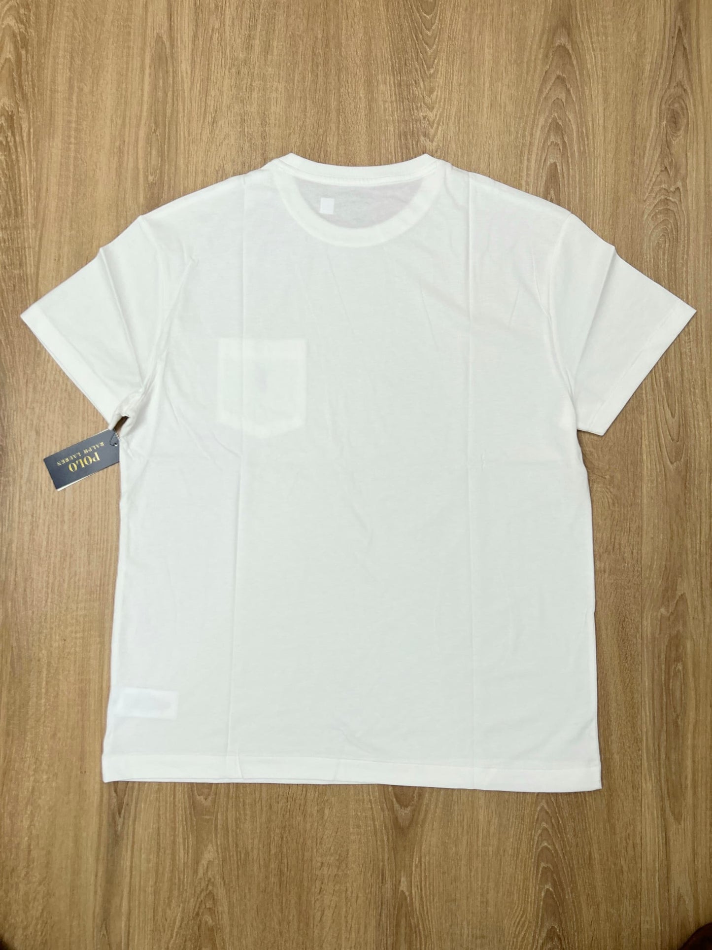 Polo Ralph Lauren White T Shirt  With Pockets