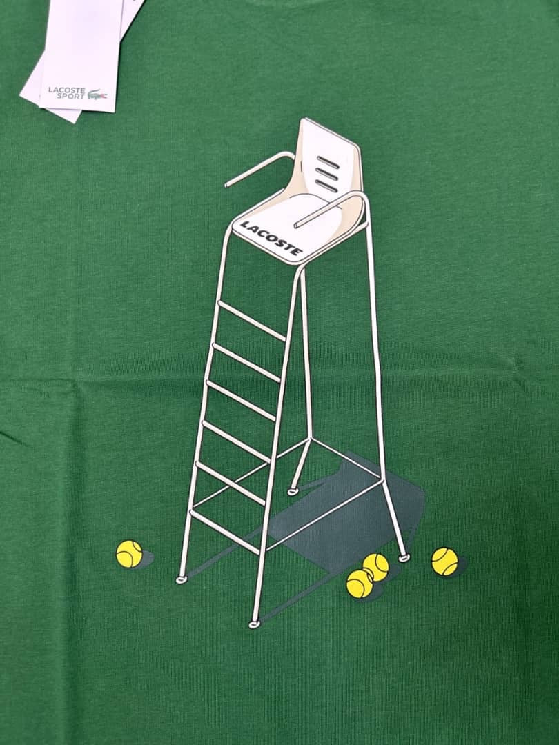 Lacoste Ultra Dry T Shirt in Green