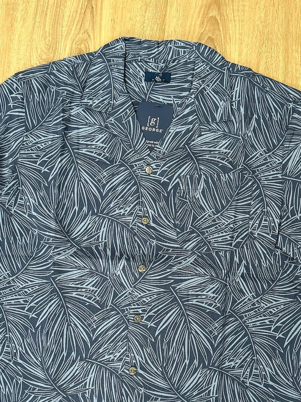 George Regular Fit Shirt in Pattern