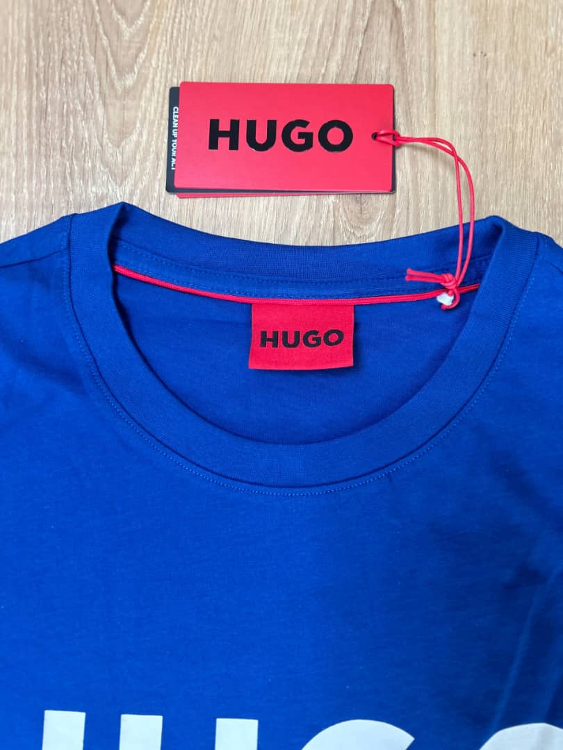 Hugo Boss Regular Fit T Shirt in Blue