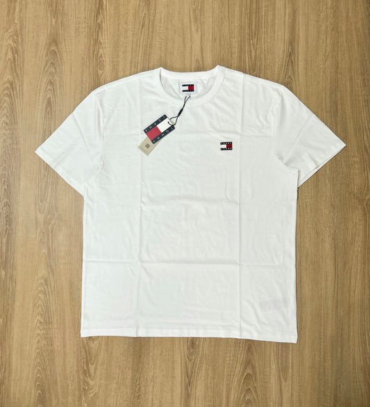 Tommy Hilfiger Regular Fit Cotton T Shirt in White