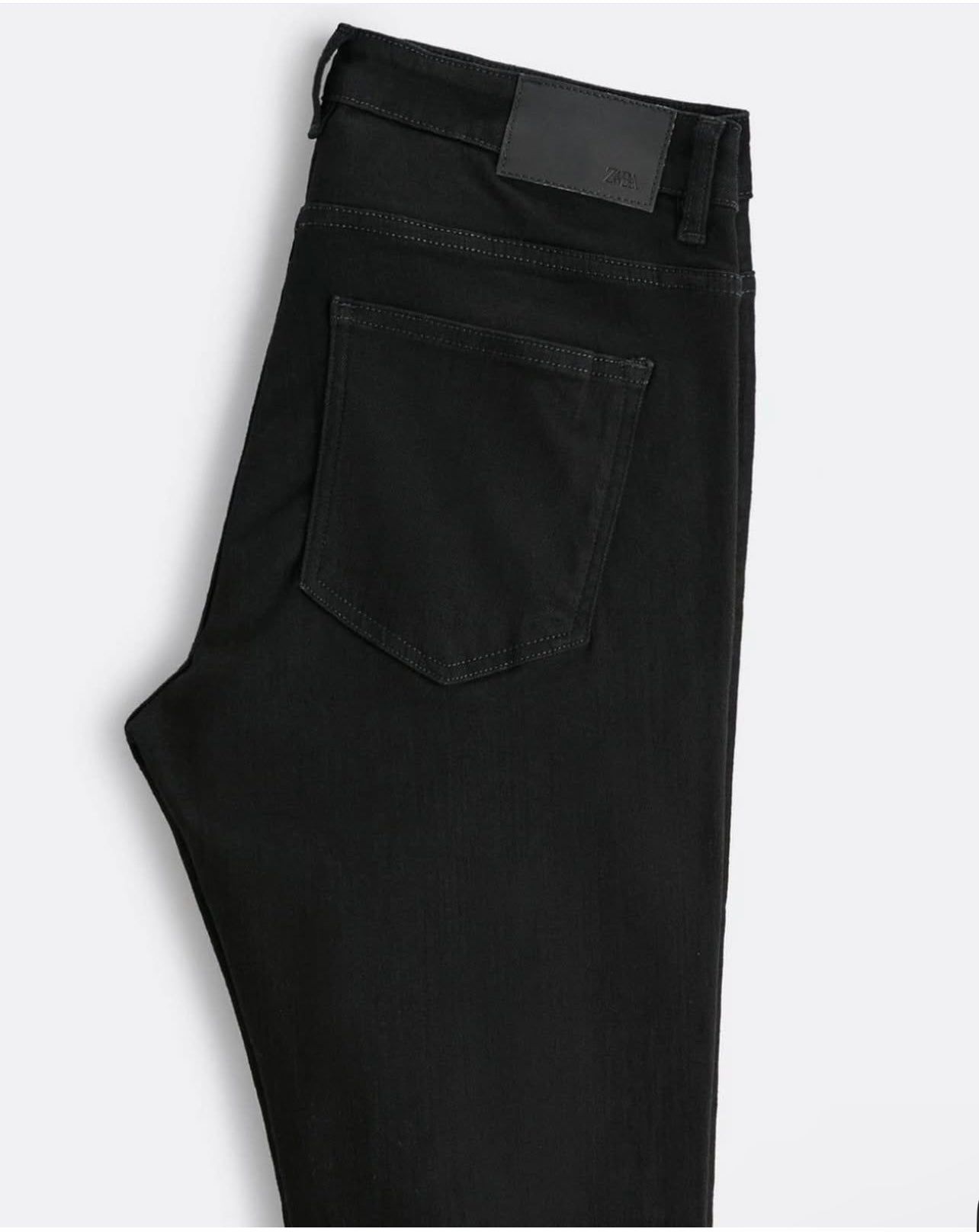 Zara Slim Fit Black Denim