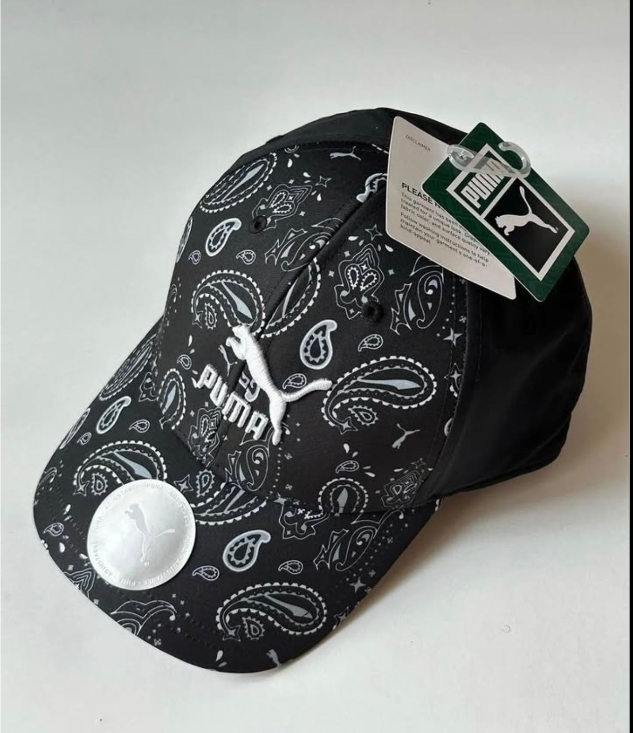 Puma Baseball Cap in Paisley