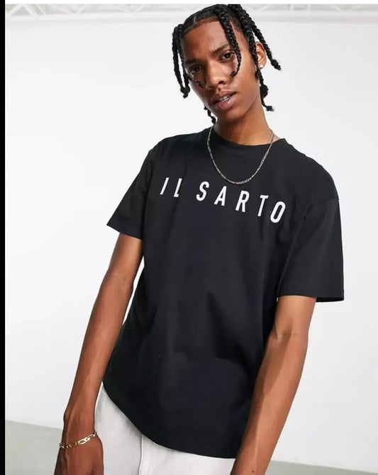 IL Sarto Regular Fit T Shirt in Black