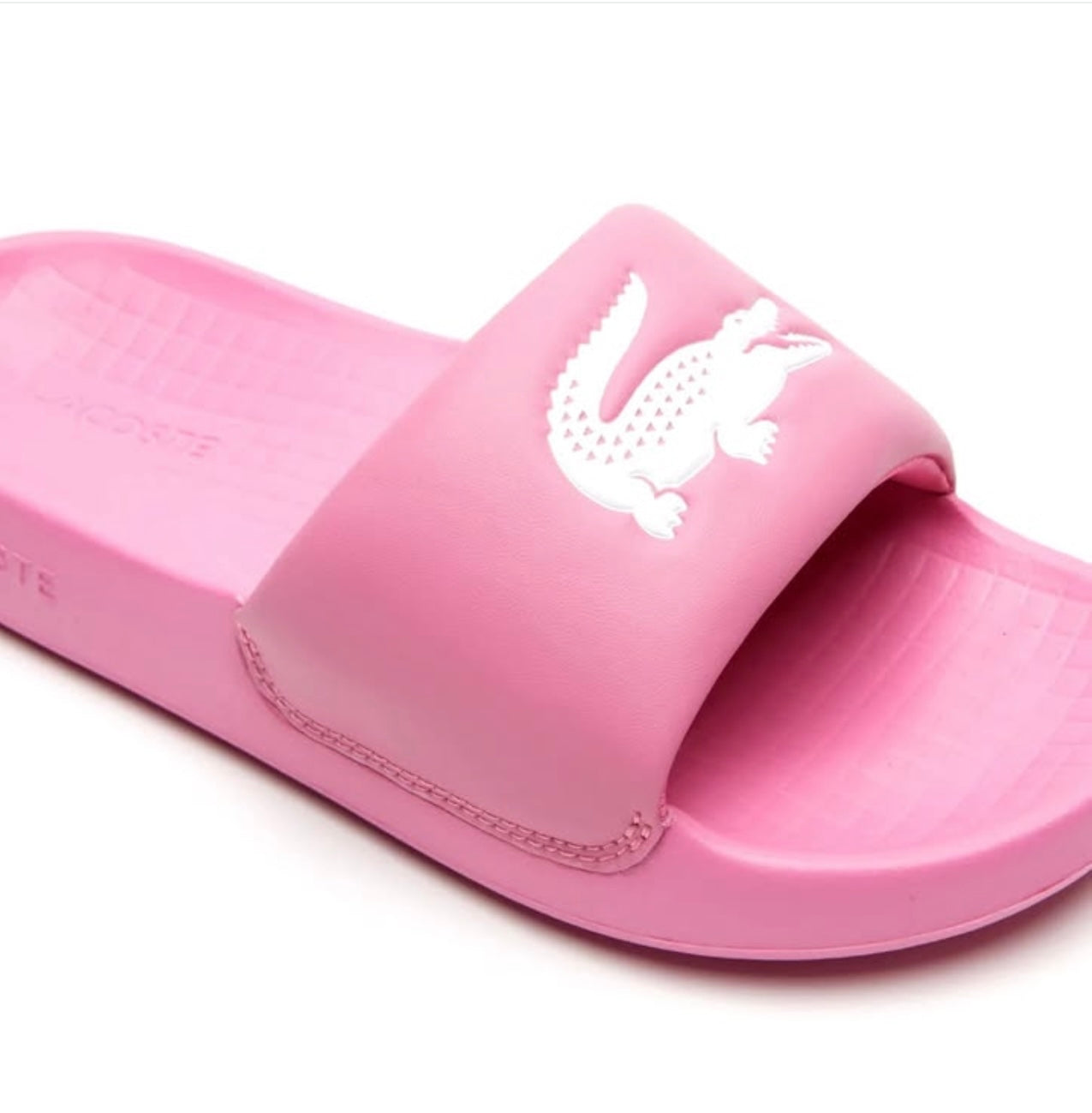Lacoste Serve 1.0 Slides in Pink