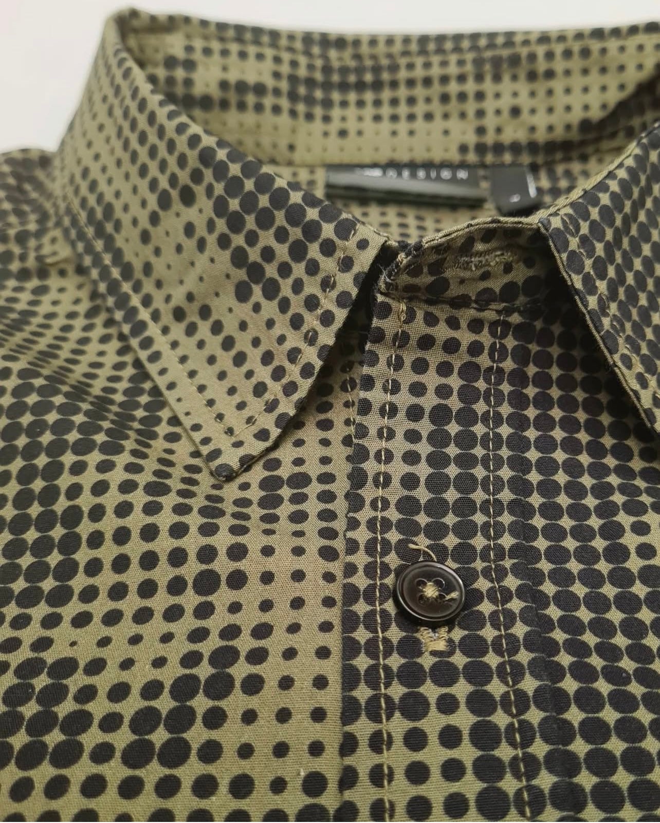 Asos Green Pattern Shirt With Utility Pockets