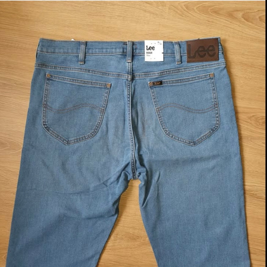 Lee Slim Fit Blue Wash Denim