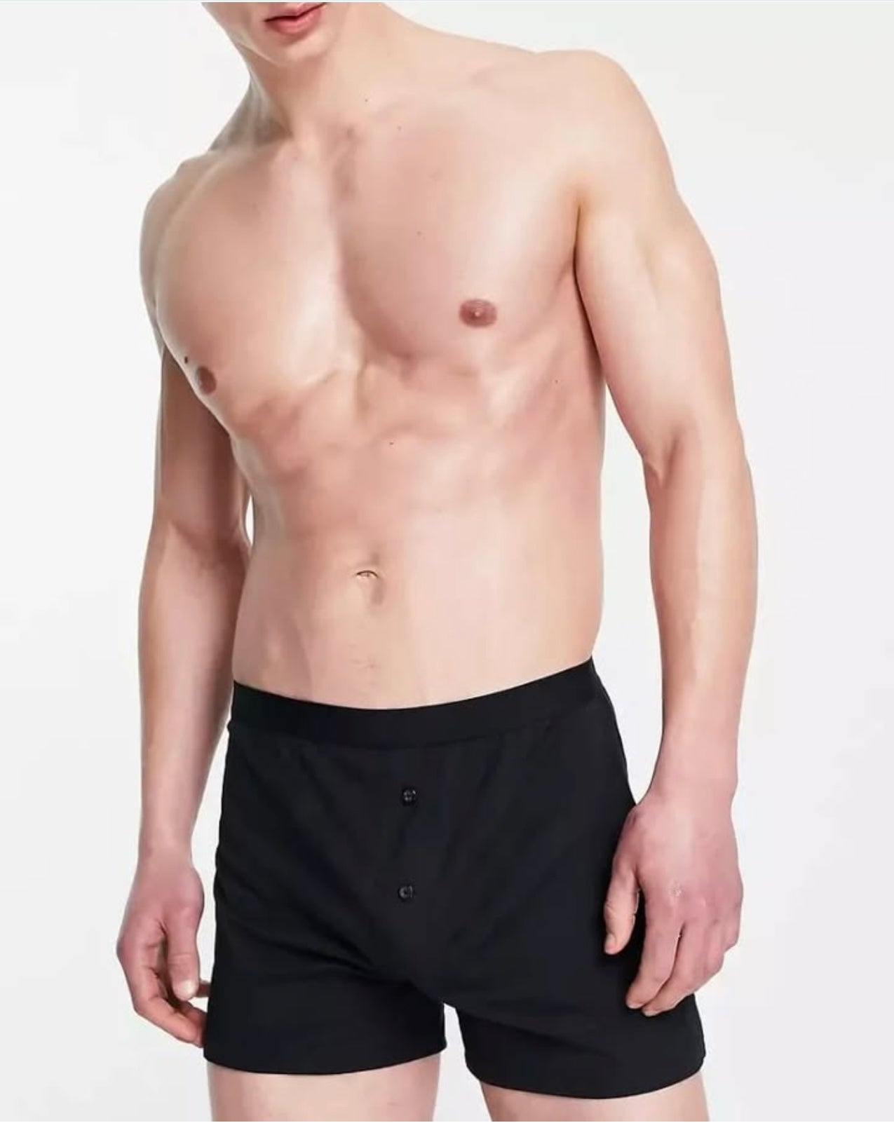 Asos Regular Fit Men’s Boxer Shorts in Black